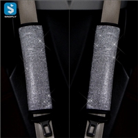 Diamond Leather cover for car Safe belt /gear shift/handbrake